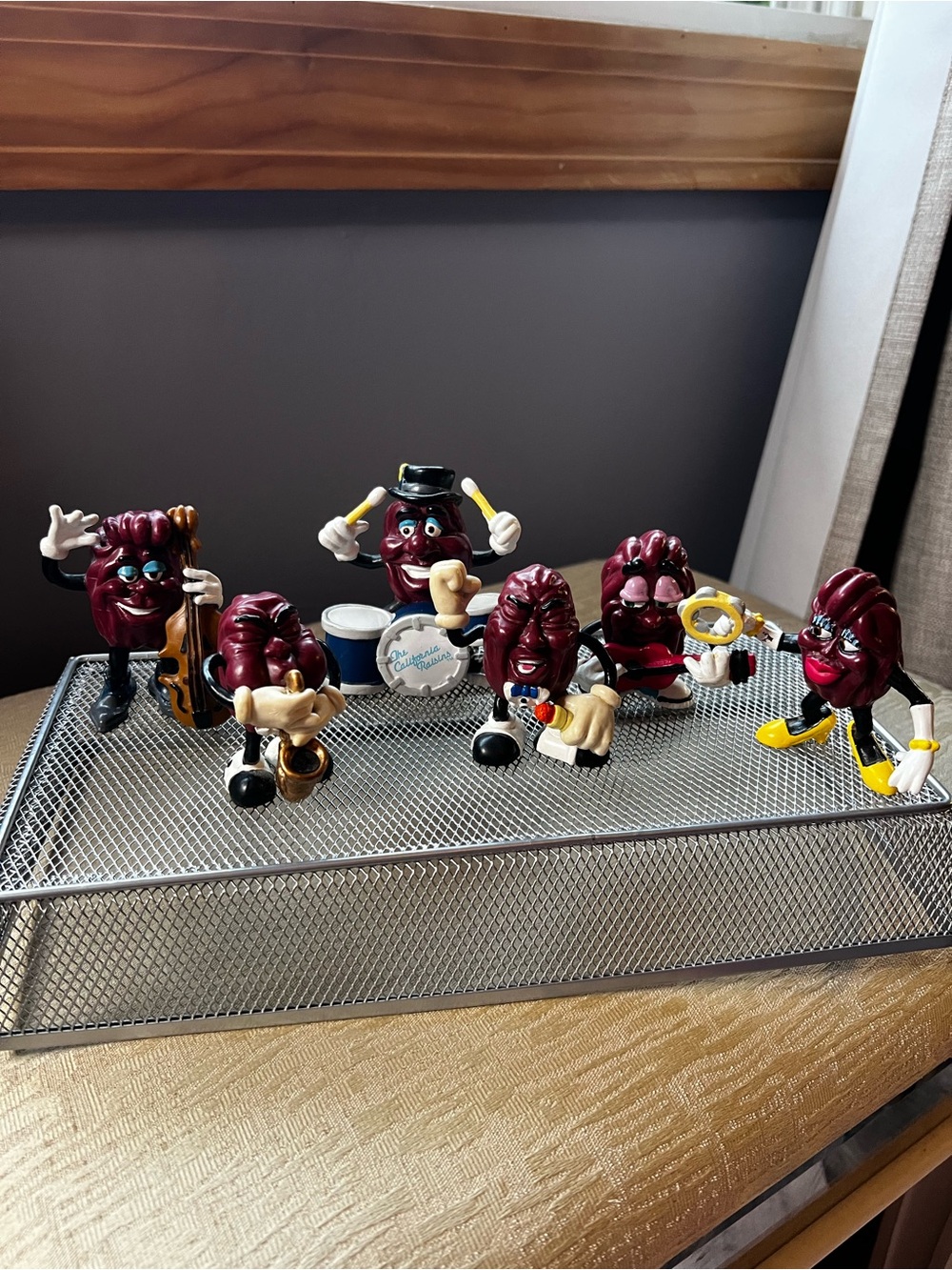 California Raisins Band Figurines 1987-1988 (6)